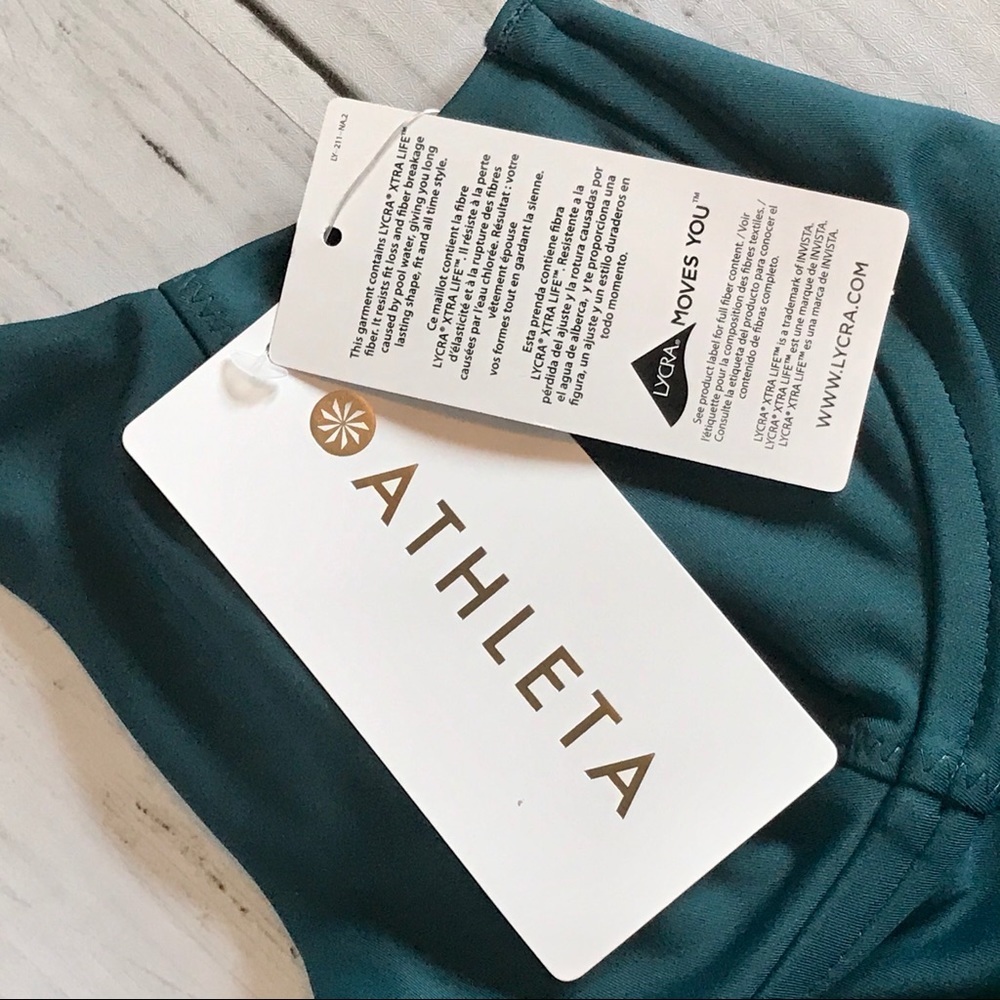 NWT Athleta Sculpted Halter Tankini - Picture 6 of 7